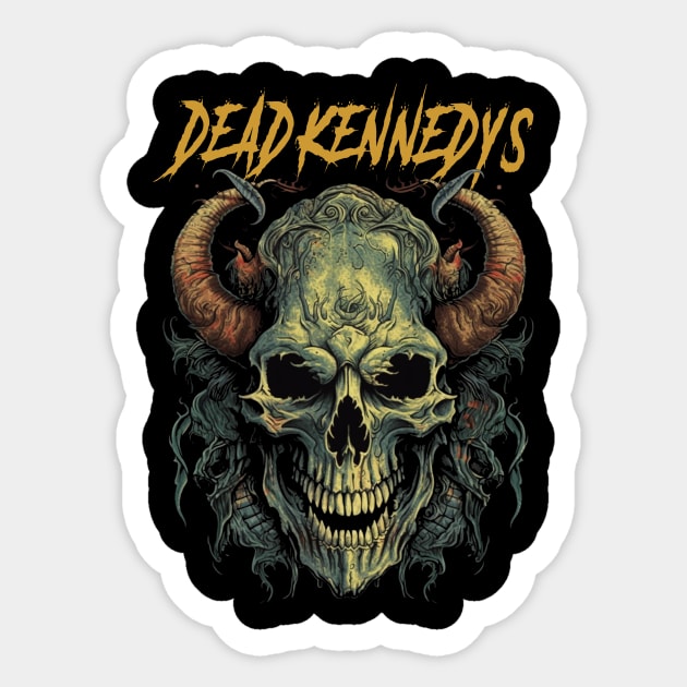 DEAD KENNEDYS VTG Sticker by a.rialrizal